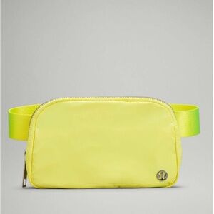 Lululemon Neon Yellow Everywhere Belt Bag